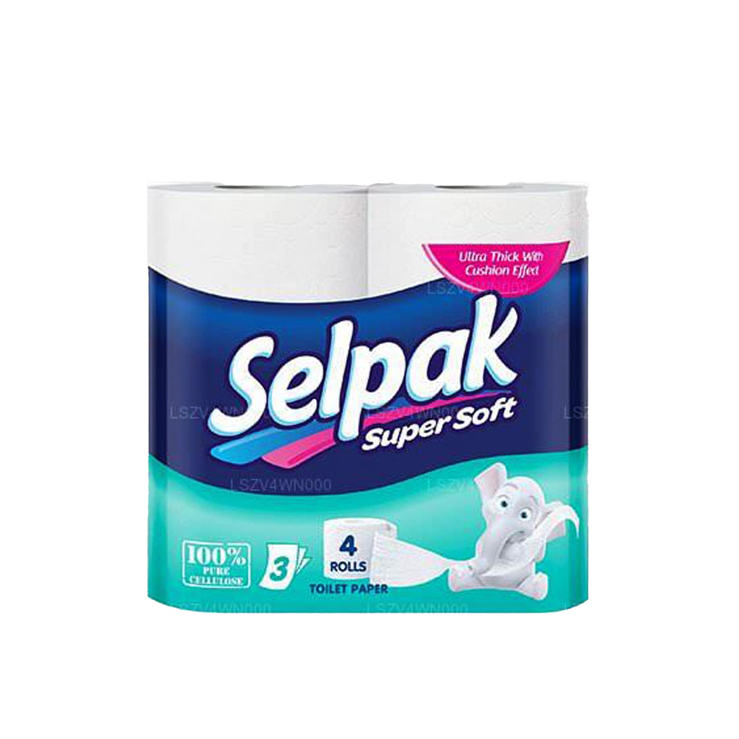 Супер мягкий рулон туалетной бумаги Selpak (4 шт.)