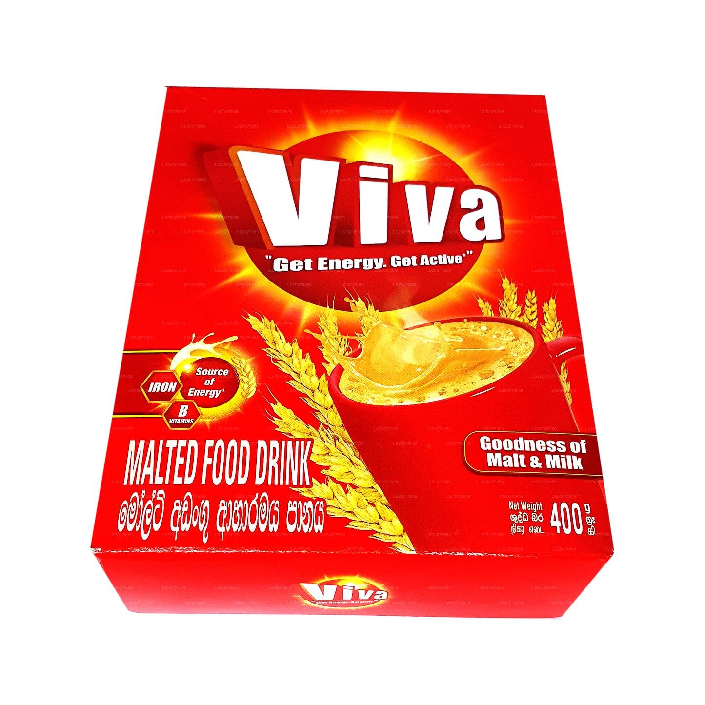 Солодовый пищевой напиток Viva (400 г)