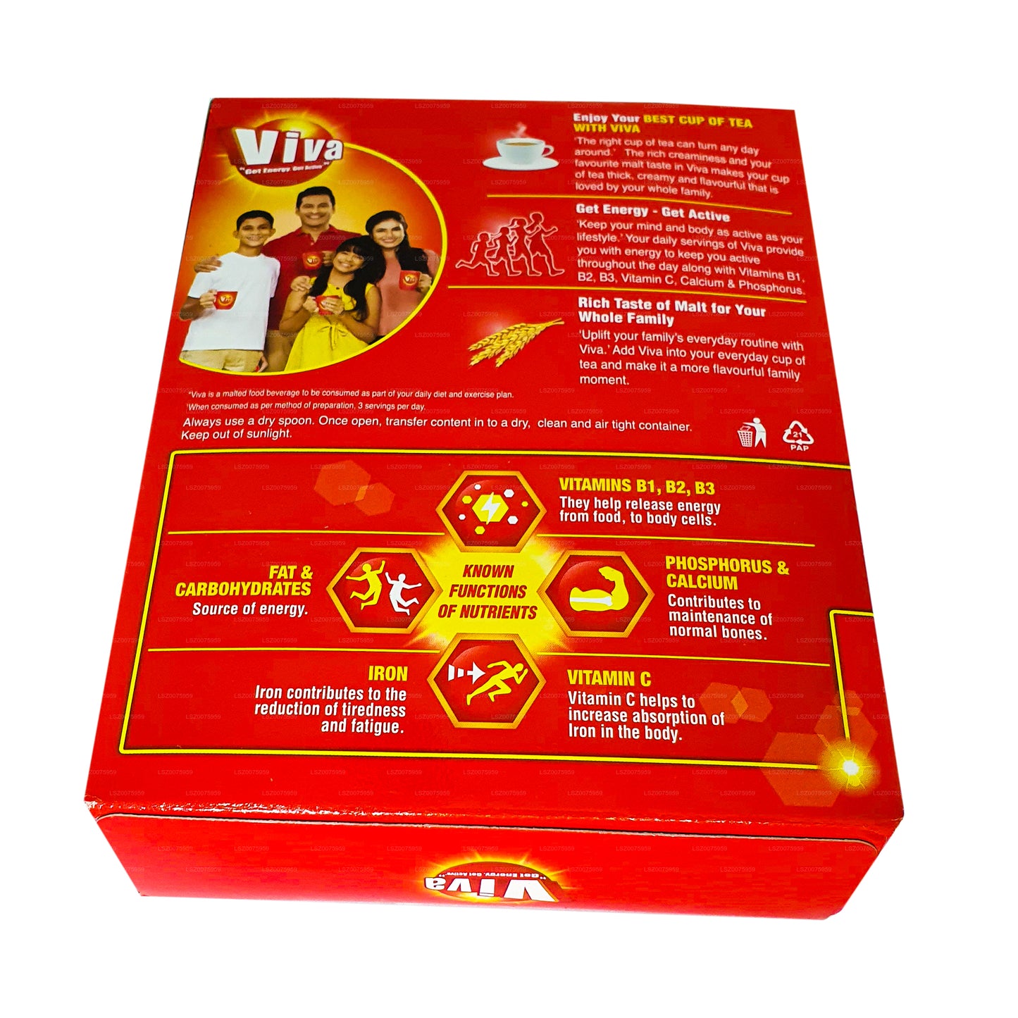 Солодовый пищевой напиток Viva (400 г)