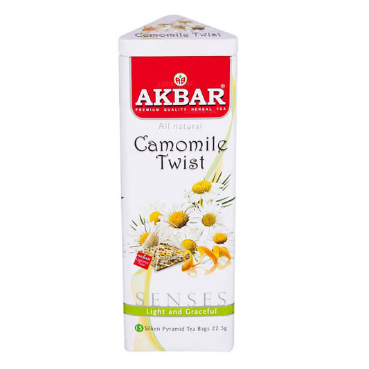 Ромашковый твист Akbar (30 г) 15 пакетиков чая