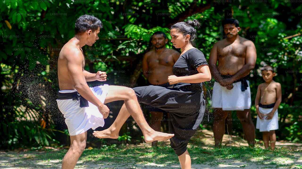 Шоу боевых искусств в Ангампоре из Коломбо