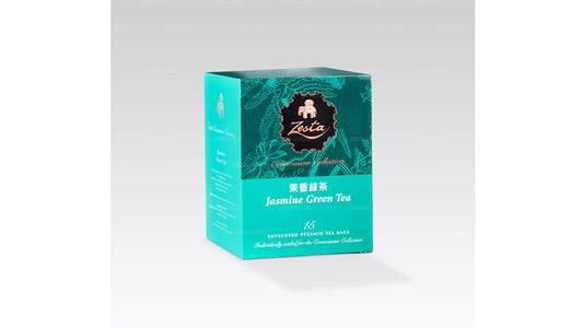 Зеленый чай Zesta Jasmine - 15 пакетиков с пирамидой (30 г)