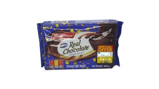 Кремовое печенье Maliban с настоящим шоколадом (400 г)