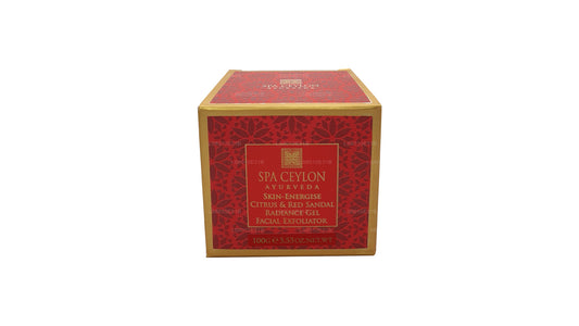 Отшелушивающее средство для лица Spa Ceylon Skin Energise с цитрусовыми и красными сандалиями (120 г)