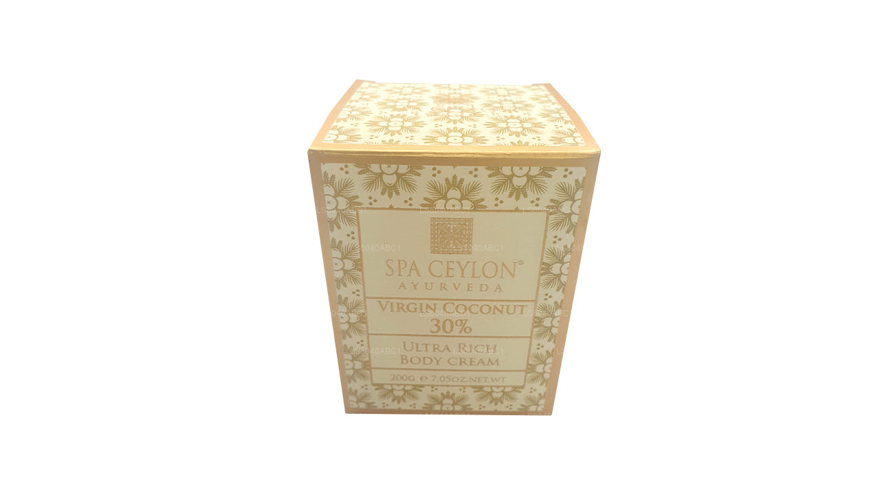 Сверхнасыщенный крем для тела Spa Ceylon Virgin Virgin с кокосом 30% (200 г)
