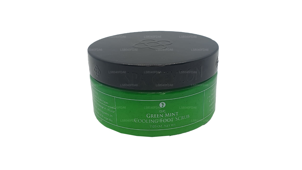 Охлаждающий скраб для ног Spa Ceylon с зеленой мятой (200 г)