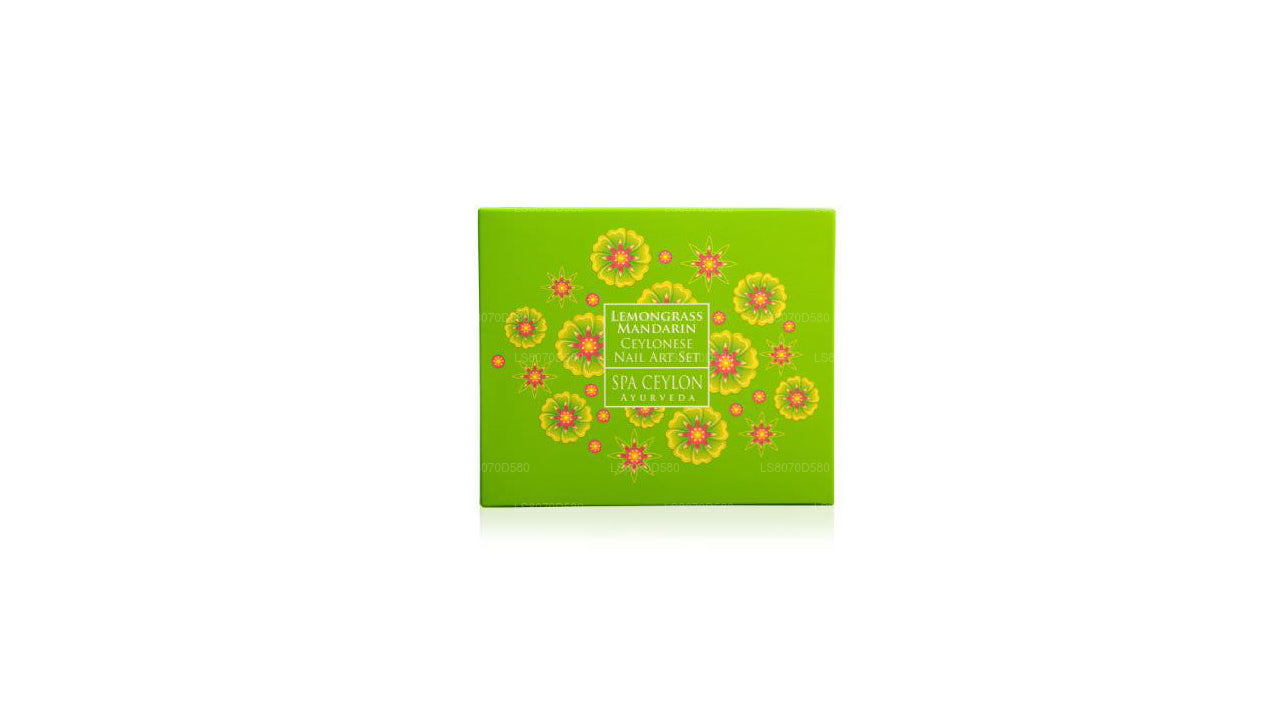 Spa Ceylon Lemongrass Mandarin - Ceylonese Nail Art Set
