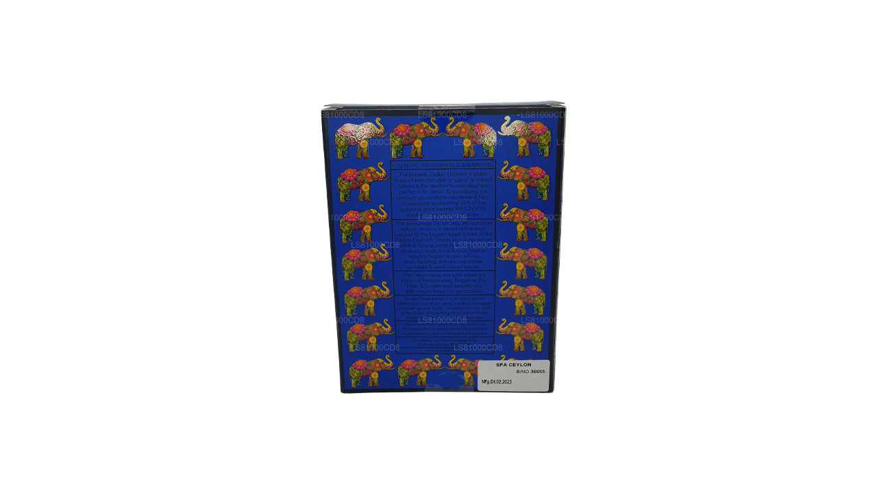 Спа-комплекс «Цейлонский цейлонский ладан и лайм» в пакетиках с ароматом слона