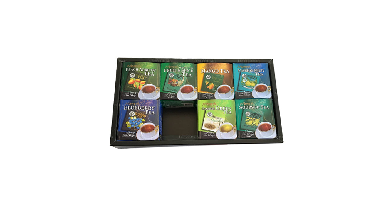 Роскошные чайные пакетики из фольги Mlesna Sensations с 8 вкусами (160 г)