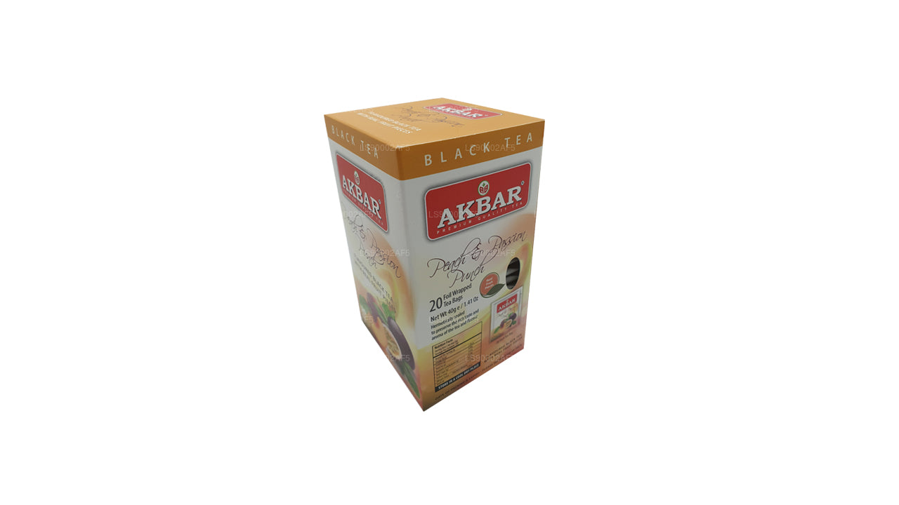 Пунш «Акбар Персик и страсть» (40 г) 20 пакетиков