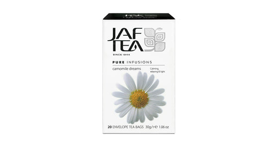 Коллекция чистых инфузий Jaf Tea с фольгой «Ромашка», конверт, чайные пакетики (30 г)