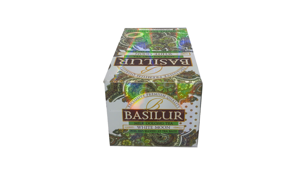 Чай Basilur «Белая луна» с молоком (37,5 г) 25 пакетиков