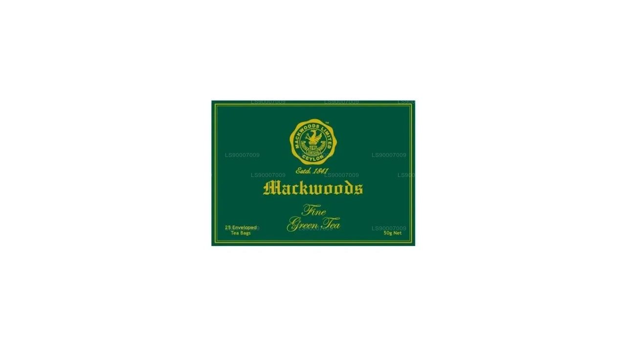Мелкий зеленый чай Mackwoods (50 г) 25 пакетиков