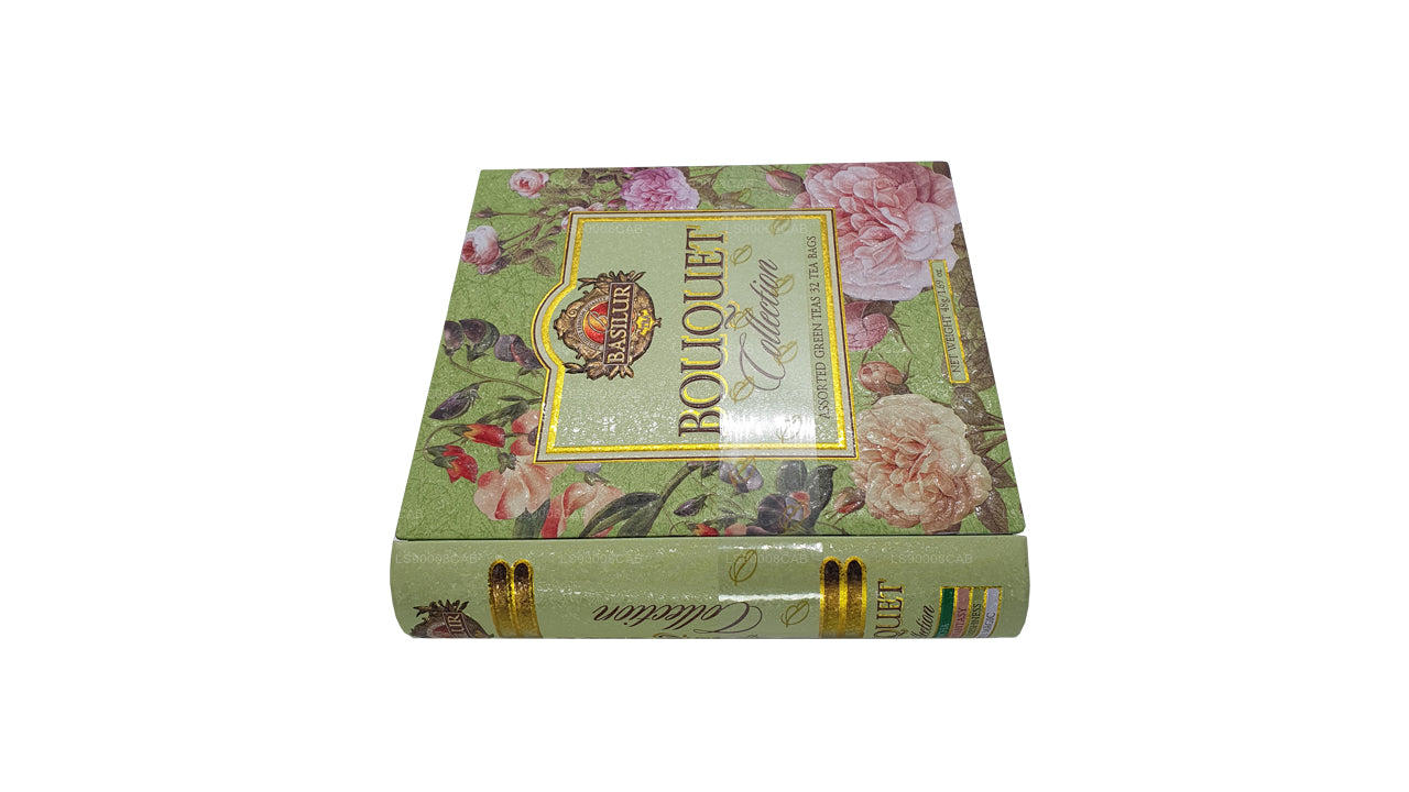 Эксклюзивная коллекция зеленого чая Basilur (48 г) 32 чайных пакетика
