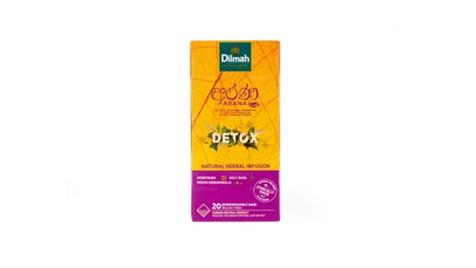 Натуральный травяной настой Dilmah Arana Detox (20 пакетиков чая без бирки)