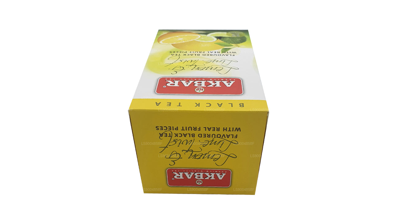 Чай Акбар с лимоном и лаймом Twist (40 г) 20 пакетиков