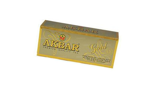 100% чистый цейлонский чай Akbar Gold Premium (50 г) 25 пакетиков