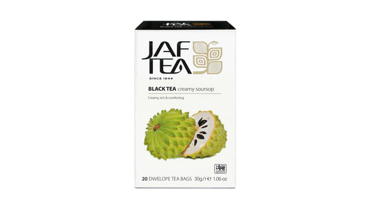 Коллекция Jaf Tea Pure Fruits Черный чай Сливочное сметанное яблоко (30 г) 20 пакетиков