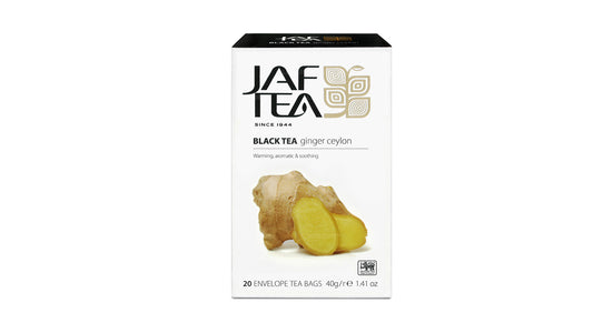 Jaf Tea Pure Spice Collection Черный чай Имбирный Цейлонский (40 г) 20 пакетиков