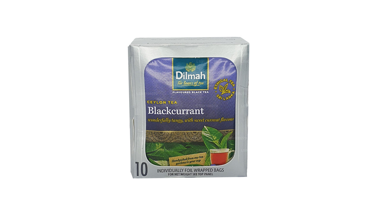 Чай Dilmah Blackcurrent (20 г) 10 пакетиков чая в индивидуальной фольге