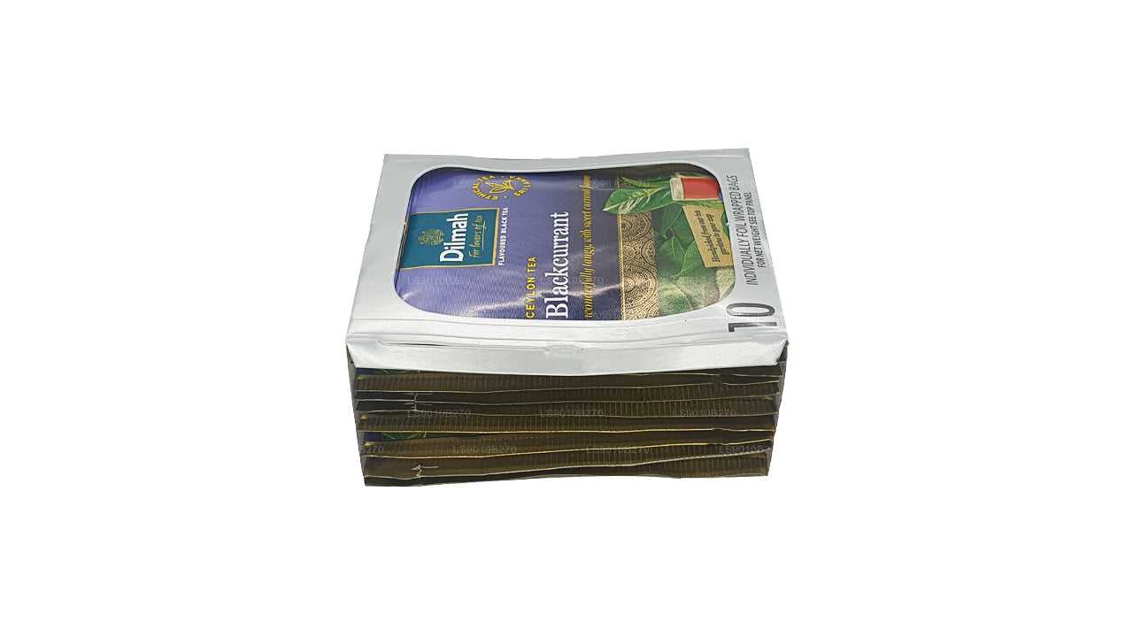 Чай Dilmah Blackcurrent (20 г) 10 пакетиков чая в индивидуальной фольге