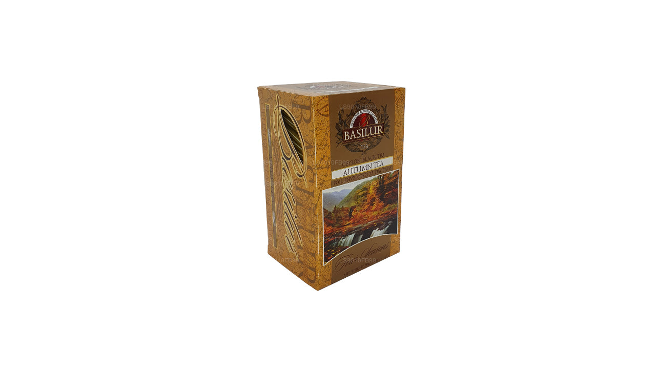 Осенний кленовый черный чай Basilur (40 г) 20 пакетиков