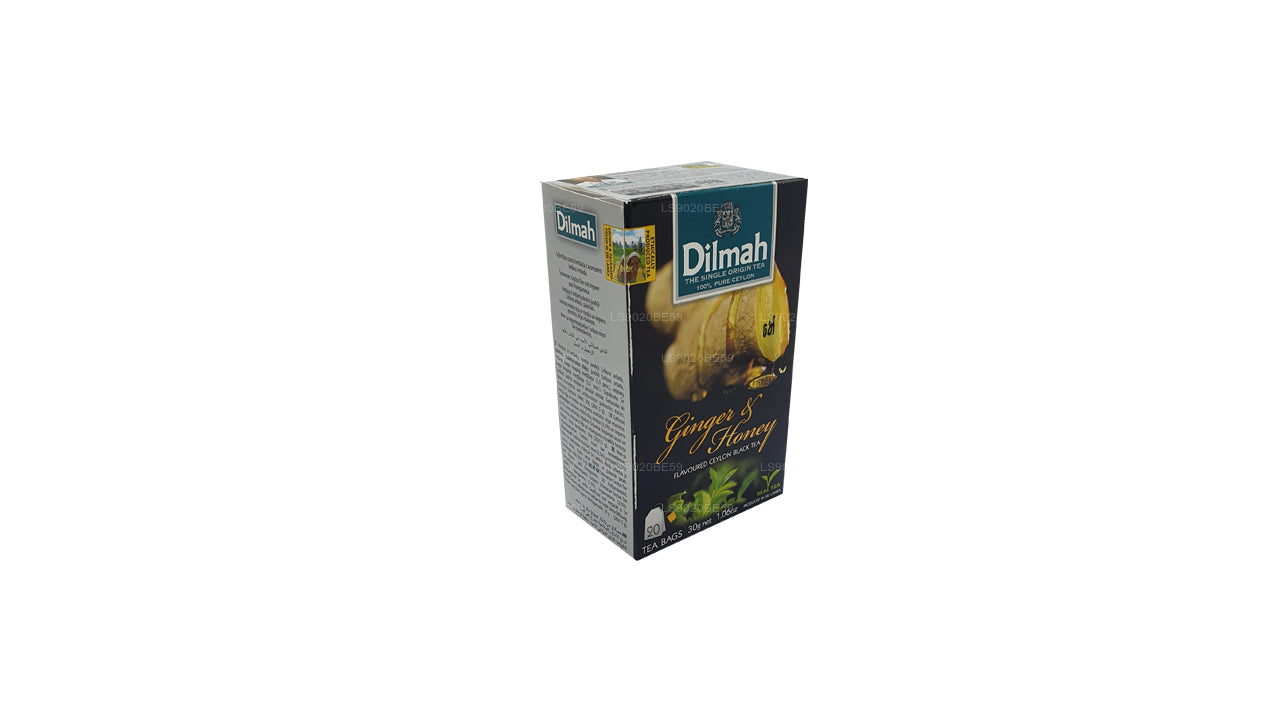 Чай Dilmah со вкусом имбиря и меда (30 г) 20 пакетиков