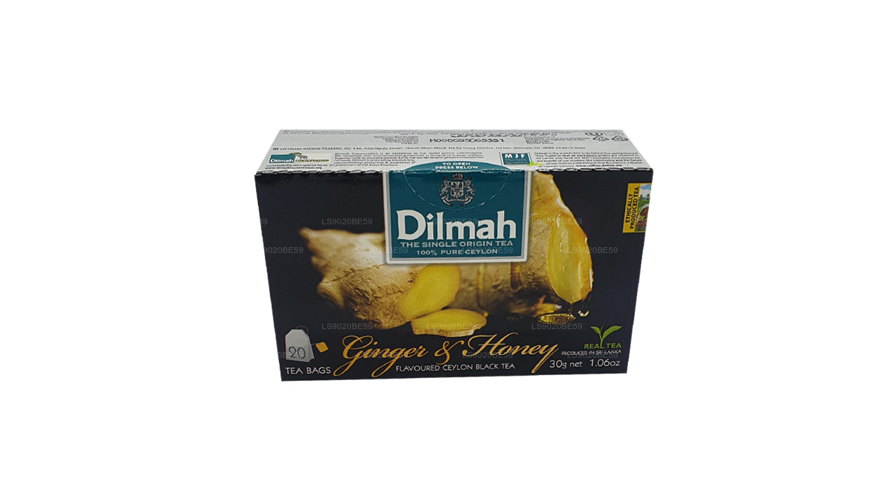 Чай Dilmah со вкусом имбиря и меда (30 г) 20 пакетиков