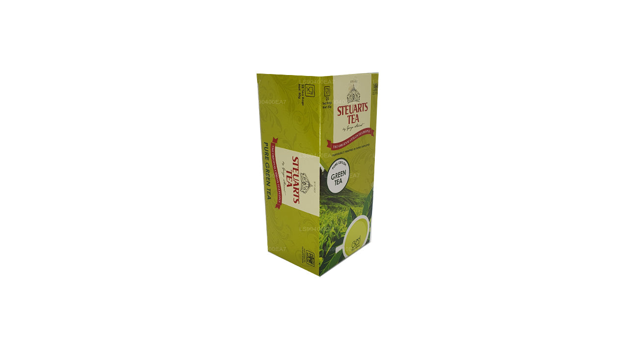 Чистый зеленый чай Джорджа Стюарта (50 г) 25 пакетиков