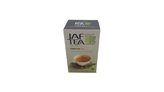 Коллекция Jaf Tea Pure Green Collection Зеленый чай, мята, фольга, конверт, чайные пакетики (40 г)