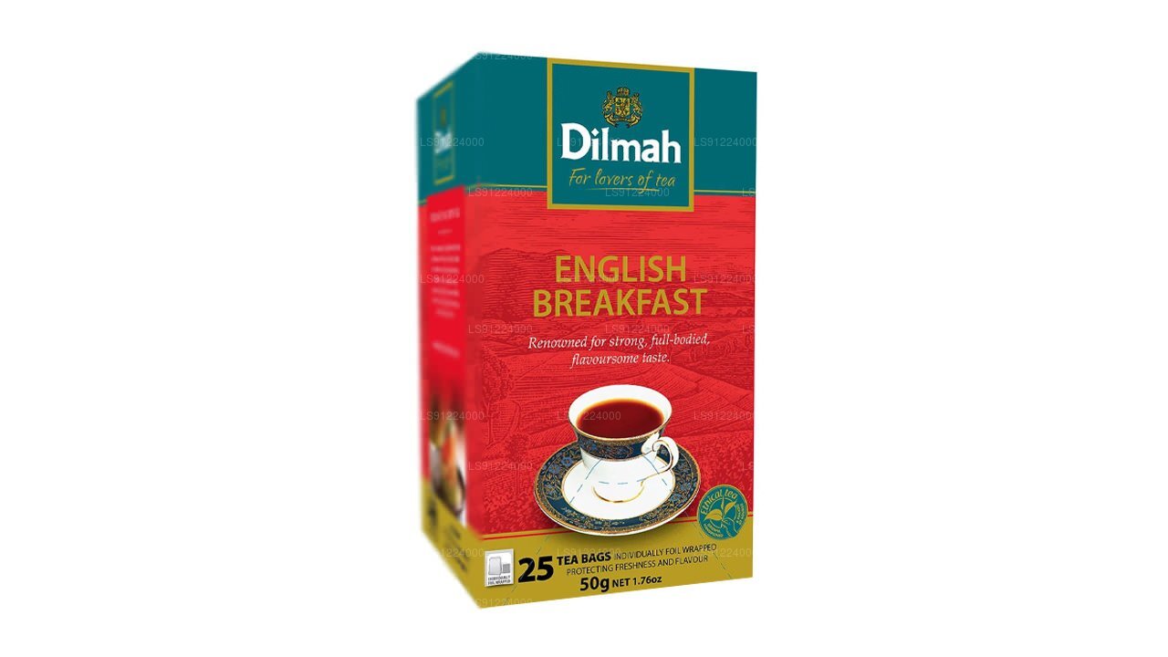 Английский чай для завтрака Dilmah (50 г) 25 пакетиков